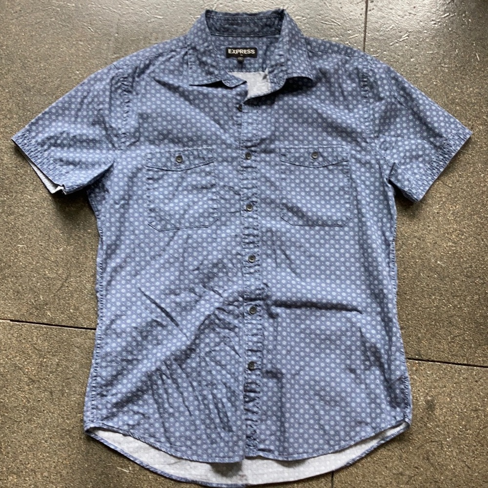 Express Short Sleeve Button Down